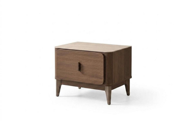 Nachttisch bequem schön geräumig braun moderner Stil neu
