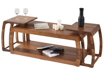 Couchtisch Modern Rechteckig Beistelltisch Neu Holz Luxus Komfort