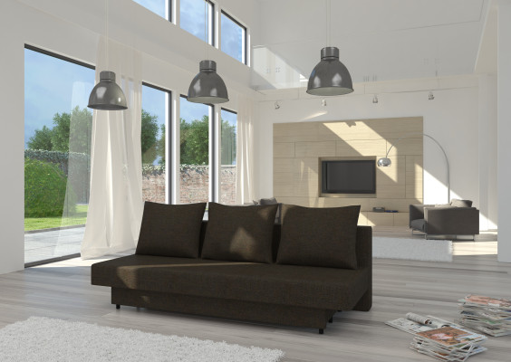 Multifunktion Büro Couch Schlafsofa XXL Textil Big Sofa Couchen 3Sitzer Polster