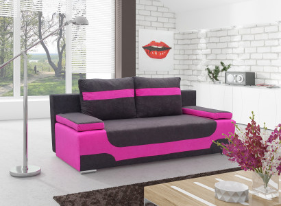 Multifunktion Büro Couch Schlafsofa Textil Big Sofa Couchen 3Sitzer Polster Neu