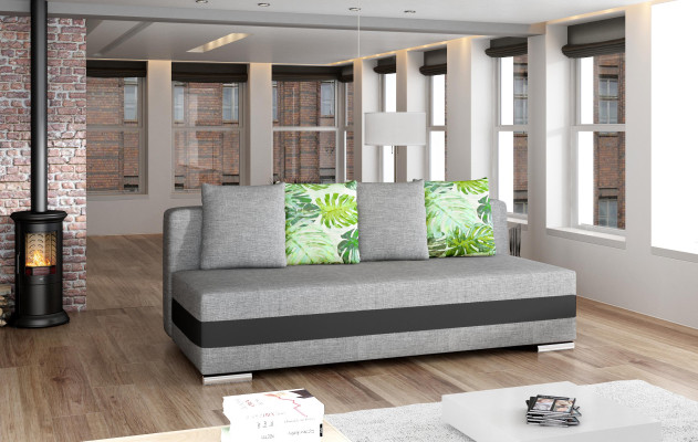 Multifunktion Couch Schlafsofa Büro  XXL Textil Big Sofa Couchen 3Sitzer Polster
