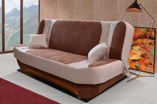 Couch Schlafsofa XXL Textil Big Sofa Couchen 3Sitzer Polster Multifunktion Büro