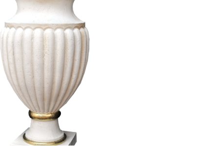 XXL Vase Tisch Dekoration Deko Vasen Antik Stil Skulptur Figur Kelch Rom 0882