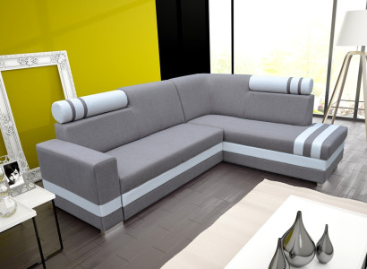 Design Ecksofa Couch Wohnlandschaft Schlafsofa Schlafsofa Eck Polster Sofa Neu