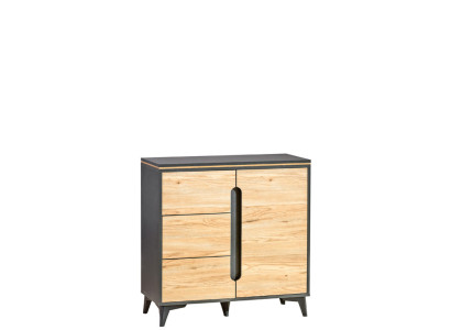 Kommode Highboard Sideboard Schrank Modern Wohnzimmer Kollektion Vitrine