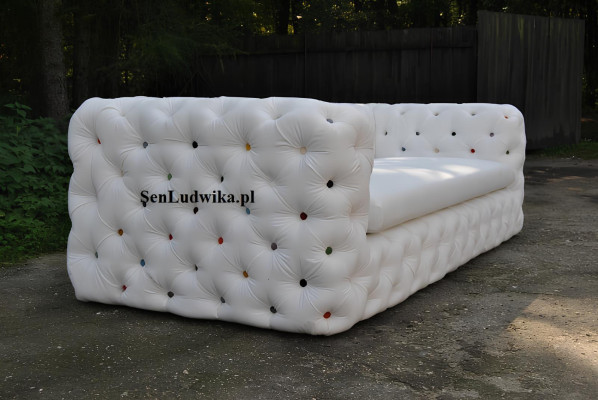 XXL Design Sofa Couch Polster 4 Sitzer Englische Chesterfield Samt Sofas Couchen