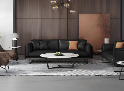 Garnitur Couch Polster Polster Sitz Garnituren 3+2 Designer Italien Design Sofa