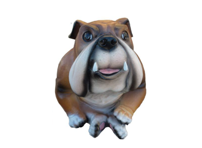 Deko Figur Statue Skulptur 70 cm Figuren Statuen Skulpturen Gaerten Hund (A31)