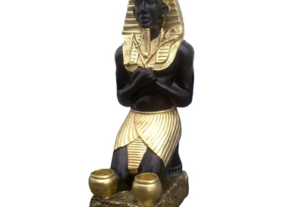 Ägypten Skulptur Ramses II Kunststoff Statue Figuren Statuen Antik Stil 55cm