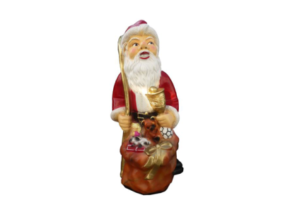 Weihnachtsmann Figur Statue Deko Figuren Dekoration Nikolaus Skulptur 73cm Neu