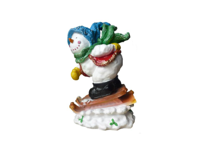 Schneemann Figur Statue Deko Figuren Deko Skulptur 40cm Winter Neu Statuen Neu