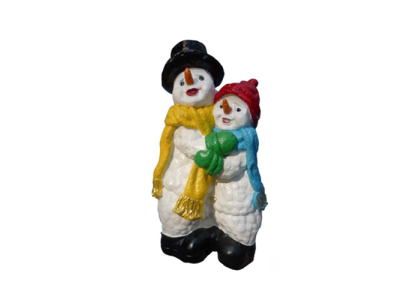 Schneemann Figur Statue Deko Figuren Deko Skulptur 47cm Winter Neu Statuen Neu