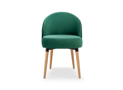 Grüner Sessel Stuhl Design Polsterstuhl Royal Stühle Esszimmerstuhl Bürostuhl