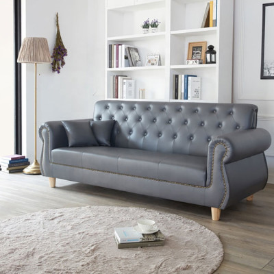 jvmoebel ® - Textil Sofa Couch - Grüne Polster Zweisitzer Couch Garnitur Zweier