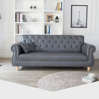 jvmoebel ® - Textil Sofa Couch - Grüne Polster Zweisitzer Couch Garnitur Zweier