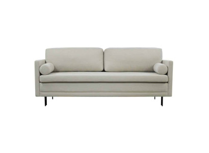 Leder Chesterfield-Sofa in klassischem Design in Schwarz