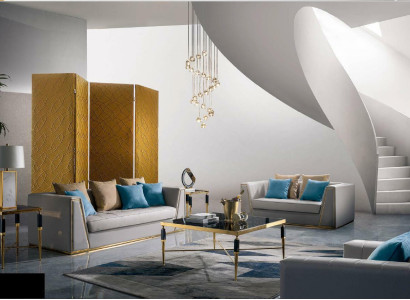 Sofagarnitur 3+2 Sitzer Neu Set Design Sofas Polster Couchen Leder Garnituren