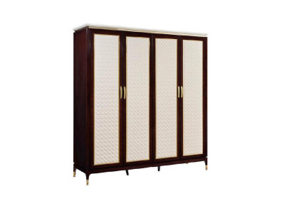 Klassischer Kleiderschrank Begehbarer Schrank Garderobe Schränke Holz Barock Neu