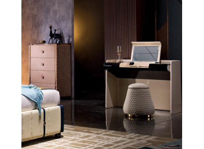 Schminktisch Hocker Komplett Set Kommode Schlafzimmer Neu 2tlg. Konsole Garnitur