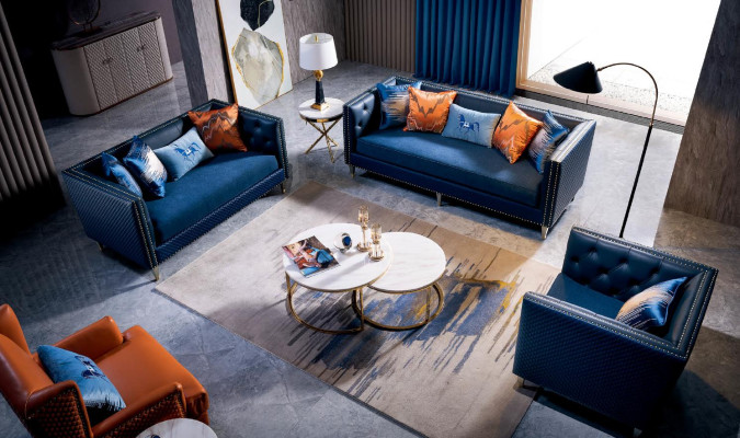 Couchtisch Luxus Design Couch Tisch Kaffee Beistell Tische Wohnzimmer Rund Sofa