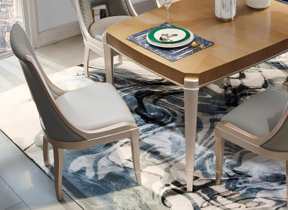 Stuhl Lehn Designer Leder Polster Stühle Wohn Esszimmer Echtholz