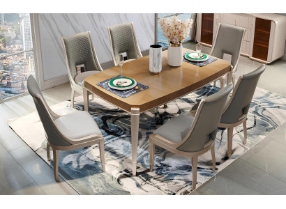 Stuhl Set Holz Neu Polster Garnitur Küchen Wohnzimmer Esszimmer 4x Stühle Gruppe