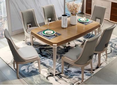 Stuhl Set Holz Neu Polster Garnitur Küchen Wohnzimmer Esszimmer 4x Stühle Gruppe