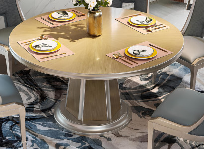 Rund Esstisch Designer Esstisch Design Tisch Holz Esszimmer Wohnzimmertisch rund