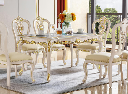 Design Set Stühle Gruppe 4x Stuhl Ess Zimmer Garnitur Lehnstuhl Stuhl Echtholz