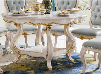 Rund Esstisch Design Esstisch Runder Tisch Echtholz Esszimmer Wohnzimmertisch