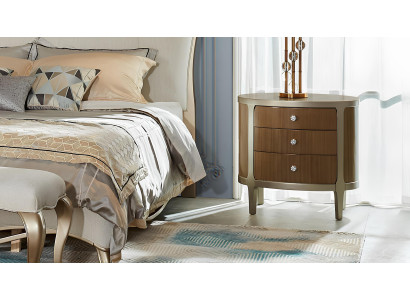 Nachttische Nachttisch Echtholz Nachtkonsole Tisch Beistell Schlafzimmer Neu