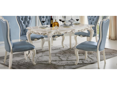 Esstisch Tisch Gruppe Esszimmer Wohnzimmer Garnitur Echtholz Tische 150cm neu