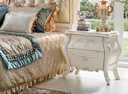 Klassischer Bestelltisch Tisch Nachttisch Konsole Echtholz Tische Barock