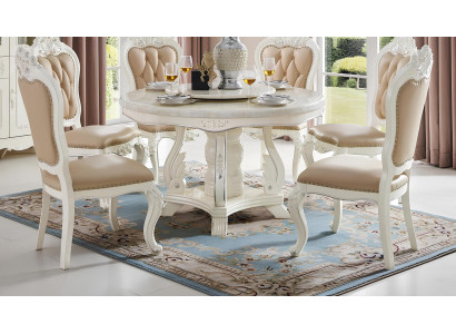 Chesterfield Stuhl Set Gruppe Design Lehn Stühle Polster Garnitur Sessel 6x Neu