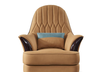 Sessel Designer Sessel Polstersessel Moderner Relax Ledersessel Luxus Stuhl Neu