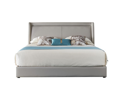 Bett Polster Design Luxus Doppel Hotel Betten Schlaf Zimmer Leder Neu 180x200cm