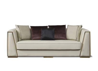 Leder 3-Sitzer Sofa in Schwarz, Elegantes Chesterfield Design