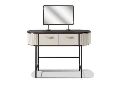 Designer Konsolen Schminktisch Kosmetik Tisch Spiegel Kommode Frisier Tische Neu