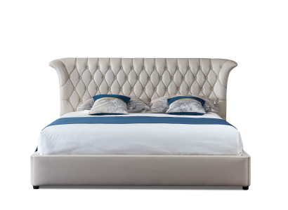 Design Leder Bett Ehe Chesterfield Hotel Luxus Schlaf Zimmer Doppel Betten Neu