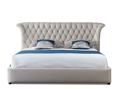 Design Leder Bett Ehe Chesterfield Hotel Luxus Schlaf Zimmer Doppel Betten Neu