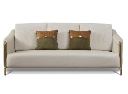 Sofagarnitur 3+1 Sitzer Set Design Sofas Polster Couchen Couch Textil Garnitur