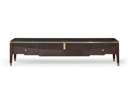 Design Kommode Anrichte Side Lowboard Schrank Regal Luxus Beleuchtet Wohn Zimmer