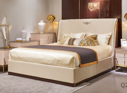 Bett 2x Nachttisch 3 tlg. Schlafzimmer Sets Design Modern Luxus Betten Komplett