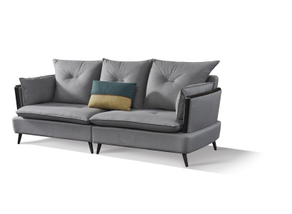 Sofa 3 Sitzer Textil Sofas Couch Polster Garnitur Sofagarnitur Moderne Couchen