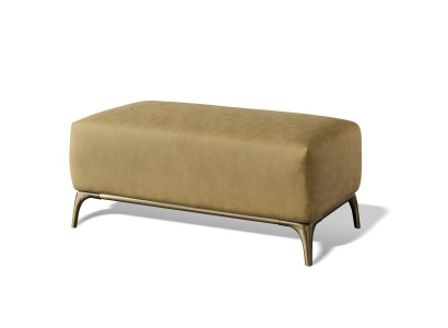 Design Hocker Bank Luxus Pouf Fußhocker Möbel Polsterhocker Sitzhocker 100x50cm