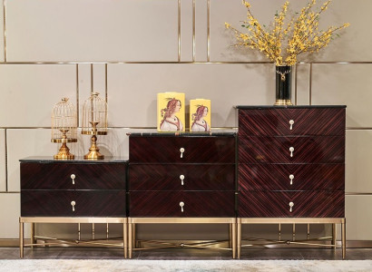 Luxus Design Kommode Anrichte Side Lowboard Schrank Regal Beleuchtet Wohn Zimmer