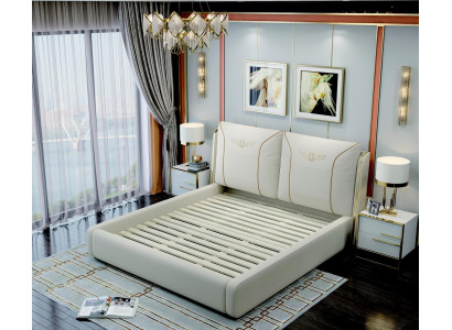 Bett 2x Nachttisch 3tlg. Schlafzimmer Set Design Modern Luxus Schlafzimmer Hotel