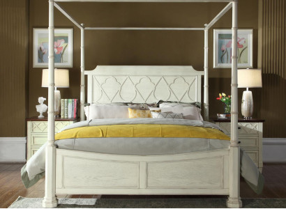 Bett 2x Nachttisch 3tlg Schlafzimmer Set Modern Luxus Schlafzimmer Himmelbett