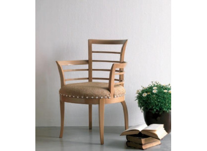 Stühle Wohnzimmer Esszimmer Lehnstuhl Polsterstuhl mit Armlehne Luxus Sessel Neu