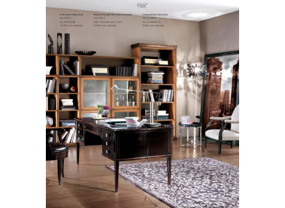 Schreibtisch Tisch mit Besprechungstisch Cheftisch Bizzotto Einrichtung Möbel